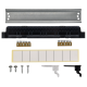 Корпус пластиковый ЩРН-П-8 IP41 черн. прозр. дверь UNION Compact IEK UIC-KP12-N-08-41-K01