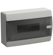 Корпус пластиковый ЩРН-П-12 IP41 черн. прозр. дверь UNION Compact IEK UIC-KP12-N-12-41-K01