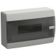 Корпус пластиковый ЩРН-П-12 IP41 черн. прозр. дверь UNION Compact IEK UIC-KP12-N-12-41-K01