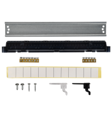 Корпус пластиковый ЩРВ-П-12 IP41 черн. прозр. дверь UNION Compact IEK UIC-KP12-V-12-41-K01