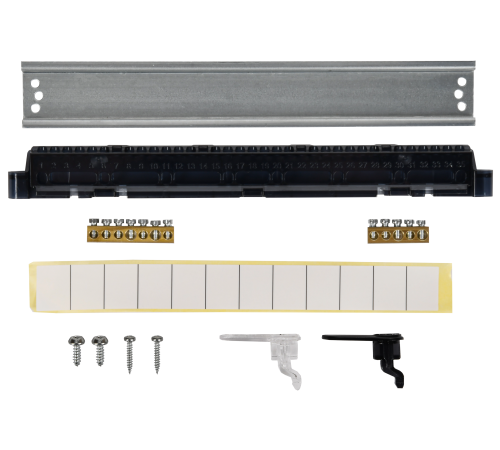 Корпус пластиковый ЩРВ-П-12 IP41 черн. прозр. дверь UNION Compact IEK UIC-KP12-V-12-41-K01