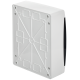 Корпус пластиковый ЩРН-П-18 IP41 черн. прозр. дверь UNION Compact IEK UIC-KP12-N-18-41-K01