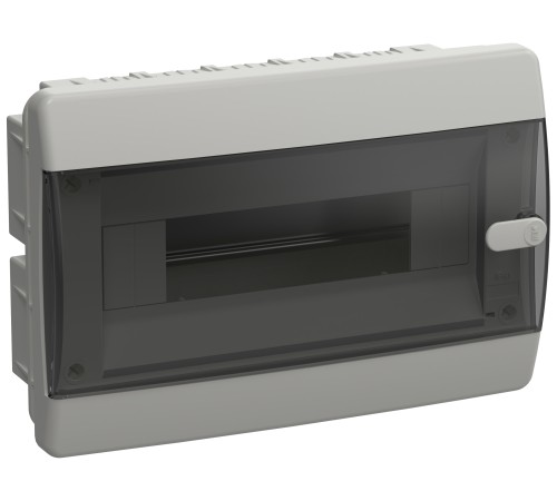 Корпус пластиковый ЩРВ-П-12 IP41 черн. прозр. дверь UNION Compact IEK UIC-KP12-V-12-41-K01