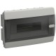 Корпус пластиковый ЩРВ-П-12 IP41 черн. прозр. дверь UNION Compact IEK UIC-KP12-V-12-41-K01