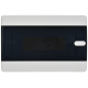 Корпус пластиковый ЩРВ-П-12 IP41 черн. прозр. дверь UNION Compact IEK UIC-KP12-V-12-41-K01