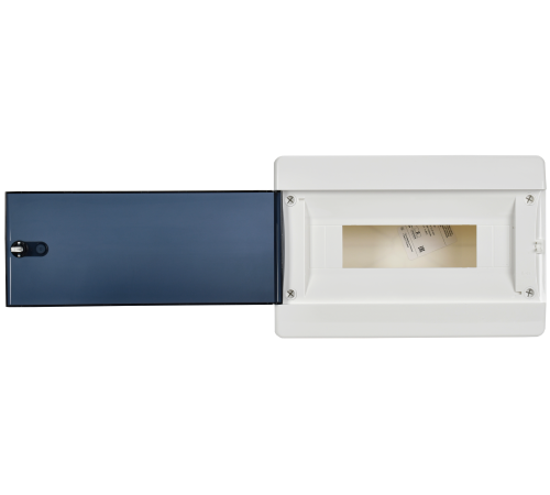 Корпус пластиковый ЩРВ-П-12 IP41 черн. прозр. дверь UNION Compact IEK UIC-KP12-V-12-41-K01