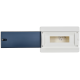 Корпус пластиковый ЩРВ-П-12 IP41 черн. прозр. дверь UNION Compact IEK UIC-KP12-V-12-41-K01