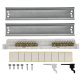 Корпус пластиковый ЩРВ-П-18 IP41 черн. прозр. дверь UNION Compact IEK UIC-KP12-V-18-41-K01