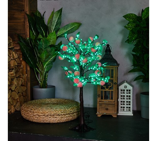 Дерево светодиодное Персик 95см 240 светодиодов Белый свет Провод черный ULD-T6095-240/SBA WHITE IP20 PEACH