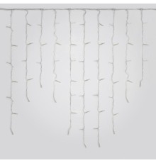 Бахрома светодиодная с эффектом мерцания 2м Соединяемая 100 светодиодов Разноцветный свет Провод прозрачный ULD-B2007-100/TTK MULTI IP44