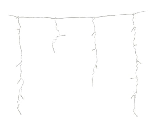 Бахрома светодиодная 1,8м 48 светодиодов Синий свет Провод прозрачный ULD-B1805-048/DTA BLUE IP20