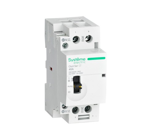 Контактор 2п City9 Set 2НО 40А AC 230В-230В SE C9C32240 Контактор 2п City9 Set 2НО 40А AC 230В-230В SE C9C32240