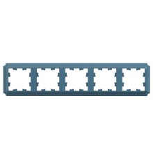 ATLASDESIGN ANTIQUE 5-постовая рамка, универсальная, ИЗУМРУД