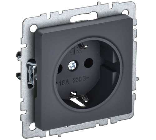 IEK BR-R11-16-K53 BRITE Роз. с з/к без з/ш 16А РС11-1-0-БрГ граф. IEK BR-R11-16-K53 BRITE Роз. с з/к без з/ш 16А РС11-1-0-БрГ граф.