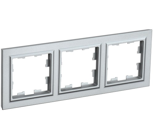 IEK BR-M32-K47 BRITE Рамка 3-мест. РУ-3-БрА алюм. IEK BR-M32-K47 BRITE Рамка 3-мест. РУ-3-БрА алюм.