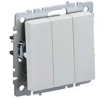 IEK BR-V30-0-10-K36 BRITE Выключ. 3-кл. 10А ВС10-3-0-БрЖ жемч.