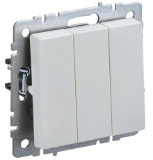 IEK BR-V30-0-10-K36 BRITE Выключ. 3-кл. 10А ВС10-3-0-БрЖ жемч.