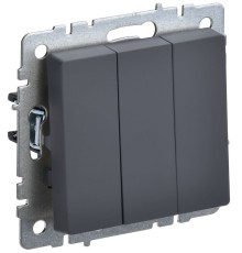 IEK BR-V30-0-10-K53 BRITE Выключ. 3-кл. 10А ВС10-3-0-БрГ граф.