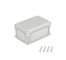 Корпус пластиковый 300х200х146 IP67 (крыш. 21непрозр.) ДКС 532210