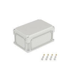 Корпус пластиковый 300х200х146 IP67 (крыш. 21непрозр.) ДКС 532210