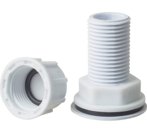 Врезка в бак 1/2'пластик