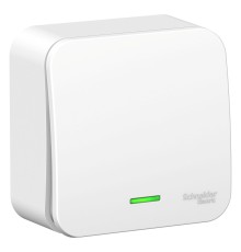 Systeme electric BLNVA106111 BLANCA О/У 1-клавишный ПЕРЕКЛЮЧАТЕЛЬ ( c х .6) с подсв.ИЗОЛ.ПЛ,10А,250B,БЕЛЫЙ