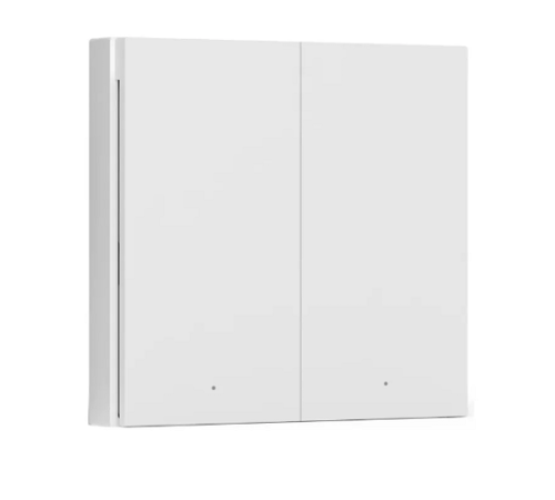 Выключатель для дистанционного управления двухклавишный Aqara Wireless Remote Switch H1 (WRS-R02)