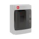 Dkc 85604 Щиток настен. с дверцей, 4 мод.,IP65