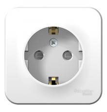 Systeme electric BLNRA011101 BLANCA О/У РОЗЕТКА с заземлением со шторками, 16А, 250В, БЕЛЫЙ