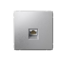 ARTGALLERY розетка компьютерная RJ45, кат. 6A, механизм, алюминий