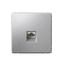 ARTGALLERY розетка компьютерная RJ45, кат. 6A, механизм, алюминий