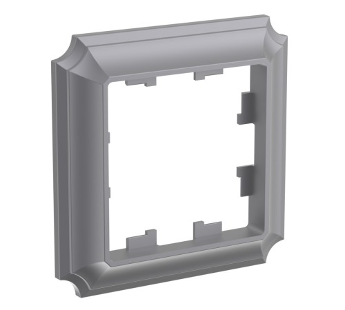 ATLASDESIGN ANTIQUE 1-постовая рамка, СТАЛЬ ATLASDESIGN ANTIQUE 1-постовая рамка, СТАЛЬ