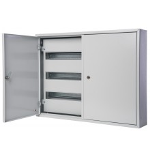 Корпус металлический навесной двудверный ЩРН-90 IP31, 90 модулей, 520х685х120