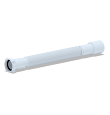 Труба гофрированная АНИ 1 1/2'x40/50 удлиненная