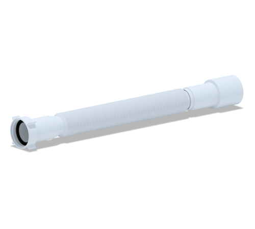 Труба гофрированная АНИ 1 1/2'x40/50 удлиненная