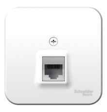 Systeme electric BLNIA045001 BLANCA О/У РОЗЕТКА компьютерная RJ45, кат.5E, ИЗОЛ.ПЛ.,БЕЛЫЙ