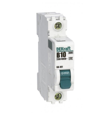 Выключатель автоматический модульный 1п B 10А 4.5кА ВА-101 DEKraft 11005DEK