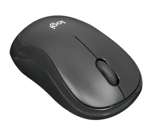 Мышь беспроводная Logitech M240 Silent Off White Bluetooth (черная, оптическая, 400-4000dpi, бесшумная)