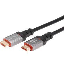 Кабель HDMI 19M/M,ver. 2.1, 8K@60 Hz 1m метал разъемы, Telecom <TCG365-1M> VCOM Telecom TCG365-1M