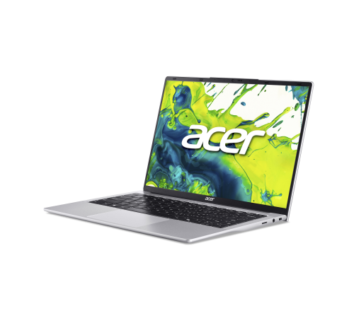 Aspire Lite 14" WUXGA 1920x1200 Non-glare IPS / 1200:1 / 300 nit Intel® Core™ 3 processor N355 UMA 8 GB DDR5 Memory 512GB PCIe NVMe SSD Silver Plastic  None(Boot-up only)