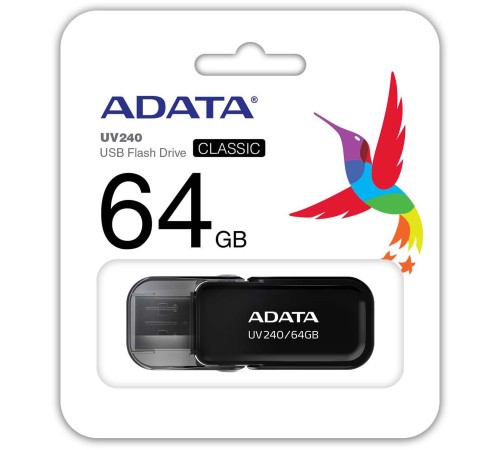USB-накопитель ADATA UV240 (AUV240-64G-RBK) USB-накопитель ADATA UV240 (AUV240-64G-RBK)
