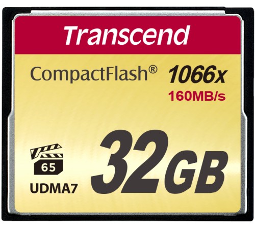 Карта памяти Transcend CompactFlash 1000 32GB (TS32GCF1000)