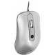 Мышь Оклик 155M серебристый оптическая (1600dpi) USB (4but)