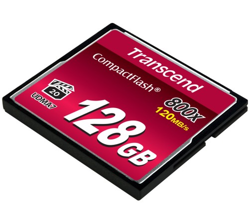 Карта памяти Transcend CompactFlash 800x (TS128GCF800)