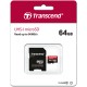 Карта памяти Transcend microSDXC Class 10 UHS-I (TS64GUSDU1)