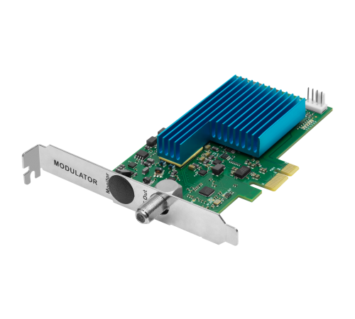 Карта 8-полосного QAM модулятора PCIe Карта 8-полосного QAM модулятора PCIe