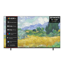 Телевизор QLED Hisense 55" 55E7Q черный 4K Ultra HD 60Hz DVB-T DVB-T2 DVB-C DVB-S DVB-S2 USB WiFi Smart TV