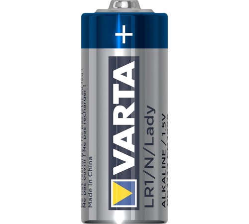 Батарейка Varta ELECTRONICS LR1 N BL1 Alkaline 1.5V (4001) (1/10/100) Varta ALKALINE SPECIAL LR1 N (04001101401)