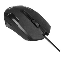 Exegate EX264096RUS Мышь Exegate SH-9025  <black, optical,  3btn/scroll, 1000dpi, USB>, Color box