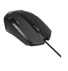 Exegate EX264096RUS Мышь Exegate SH-9025  <black, optical,  3btn/scroll, 1000dpi, USB>, Color box